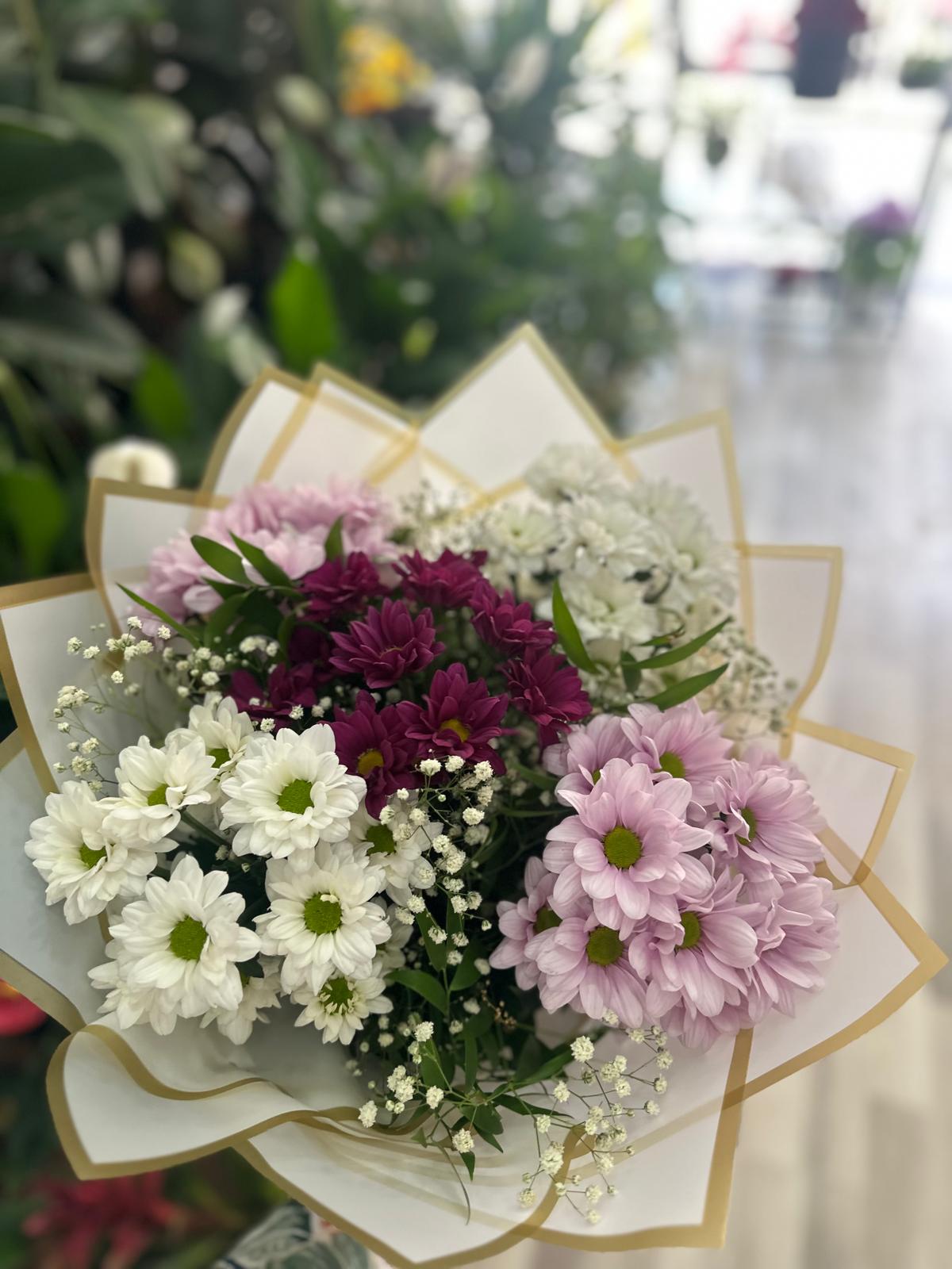 Renkli Papatya Buketi